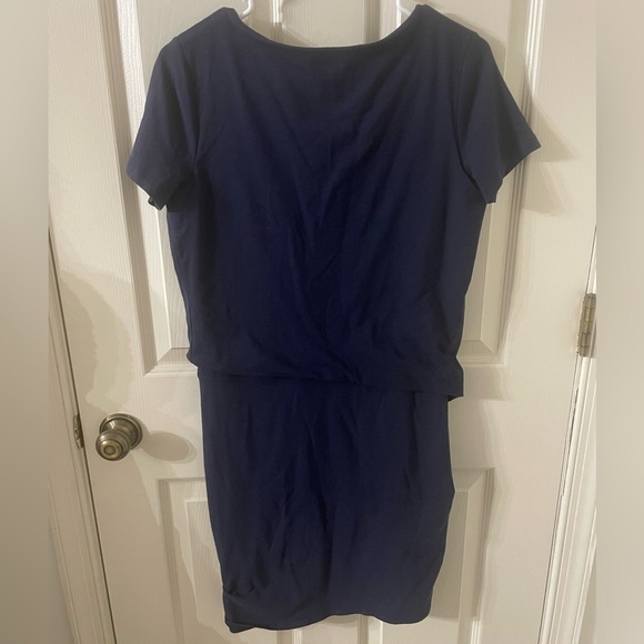 Theory Graceline Ruched Dress - Picture 2 of 5